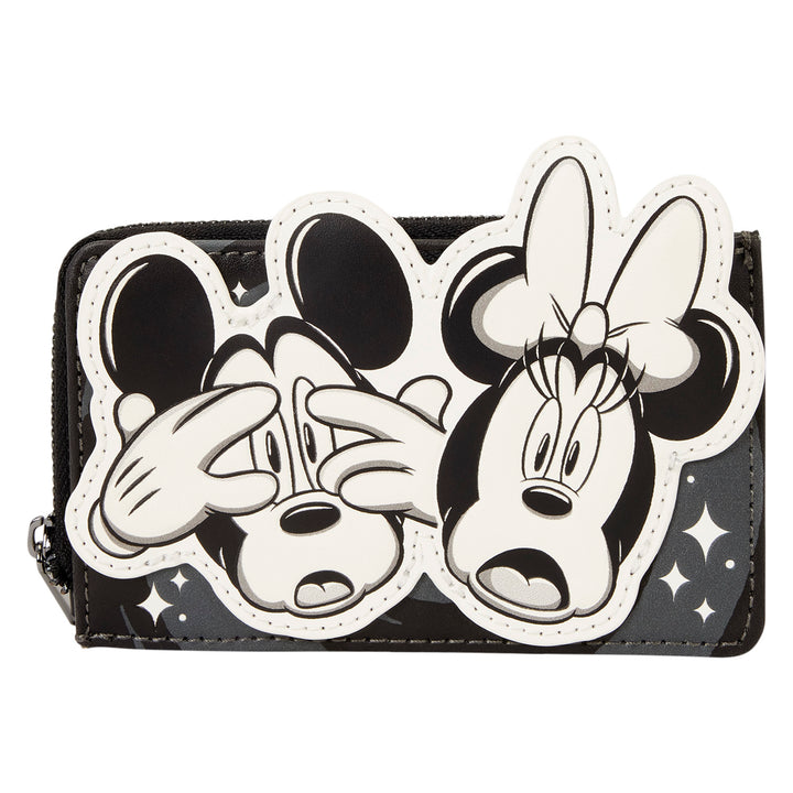 Loungefly Disney Mickey & Minnie Mouse Ghost Zip Around Card Holder