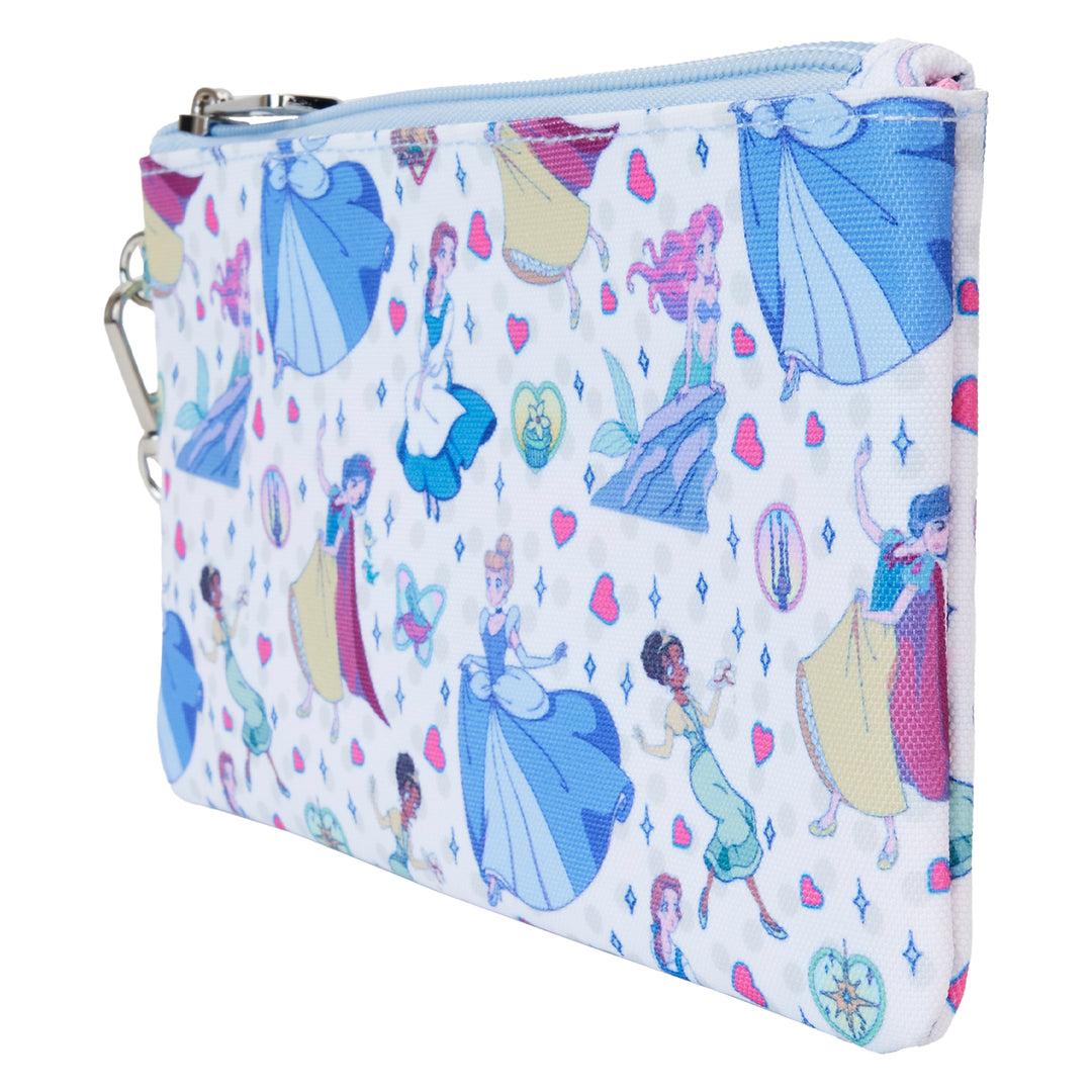 Loungefly Disney Princess Manga Style Nylon Wristlet Wallet