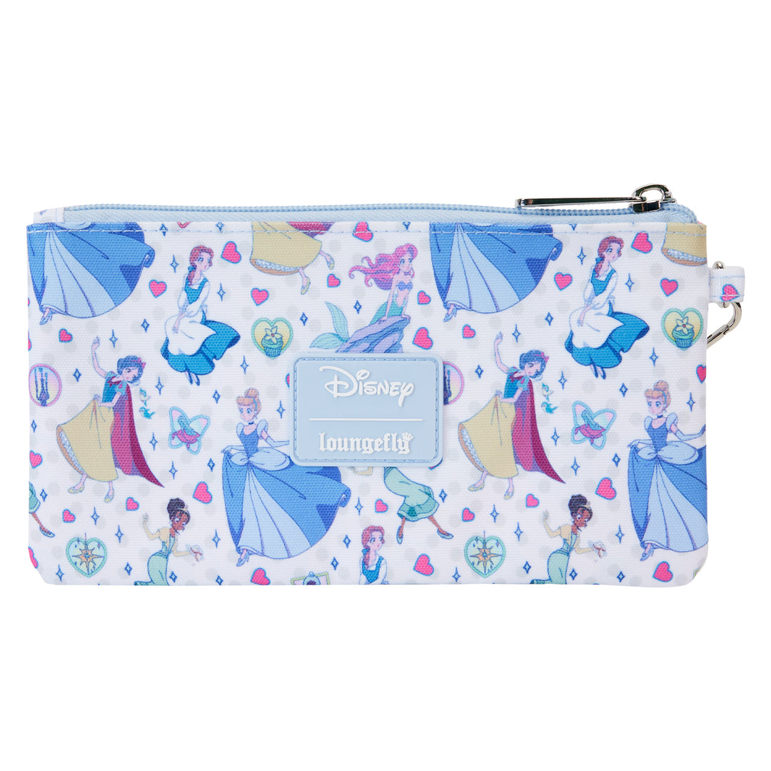 Loungefly Disney Princess Manga Style Nylon Wristlet Wallet