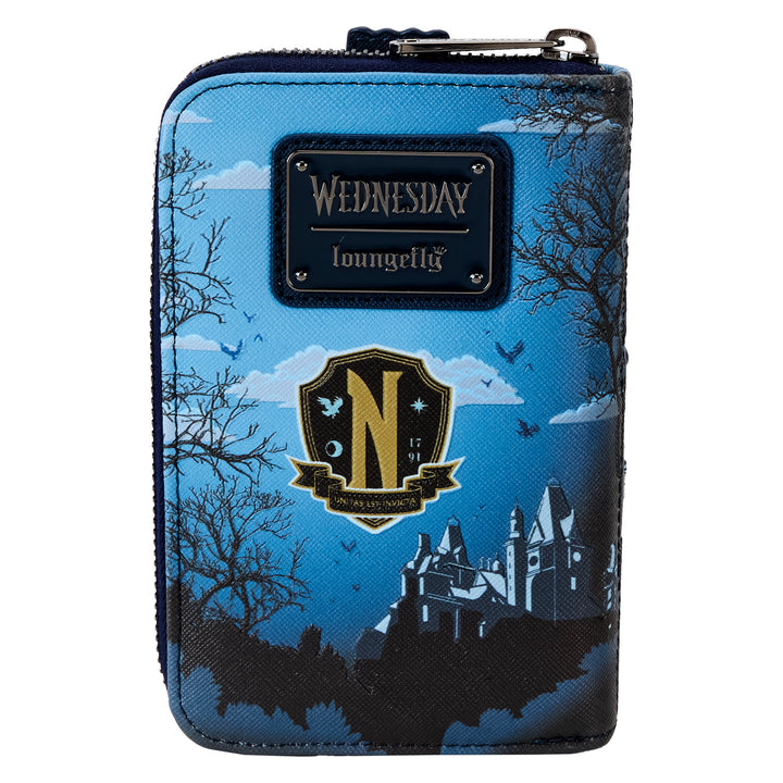 Loungefly MGM Wednesday Nevermore Academy Wallet