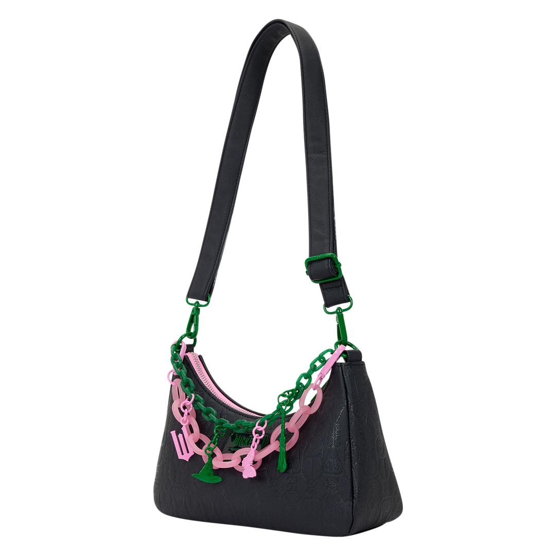 Loungefly Wicked: For Good Glinda & Elphaba Crossbody Bag with Charms