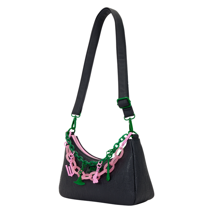 Loungefly Wicked: For Good Glinda & Elphaba Crossbody Bag with Charms