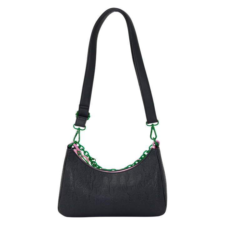 Loungefly Wicked: For Good Glinda & Elphaba Crossbody Bag with Charms