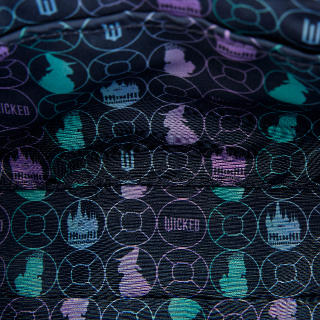 Loungefly Wicked: For Good Glinda & Elphaba Crossbody Bag with Charms