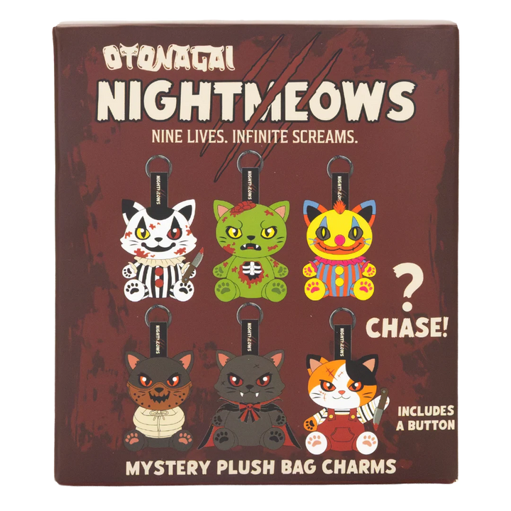 Whatever Makes You Happy! Otonagai Nightmeows Mystery Box Plush Bag Charm