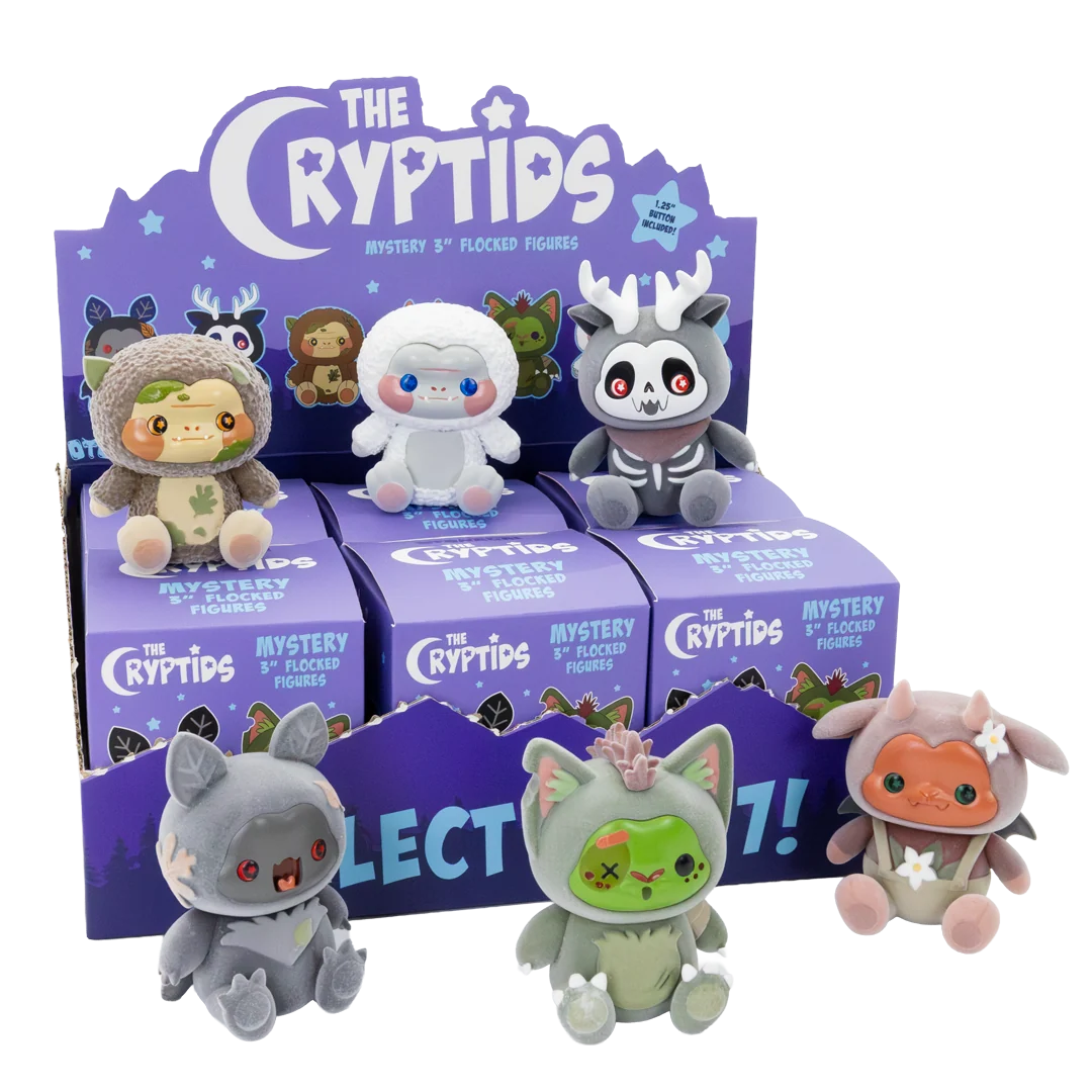 Whatever Makes You Happy! Otonagai The Cryptids Series 1 Mystery Flocked Figure