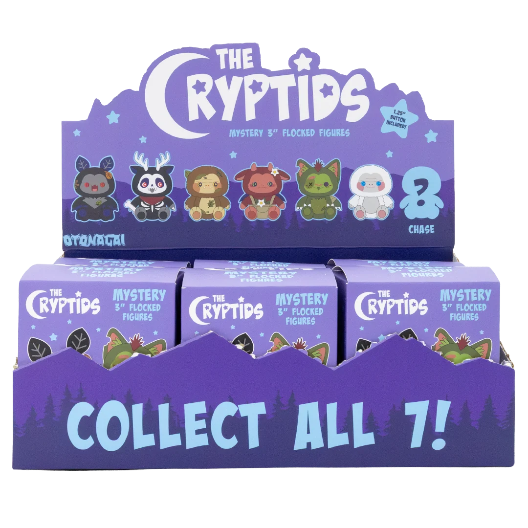 Whatever Makes You Happy! Otonagai The Cryptids Series 1 Mystery Flocked Figure