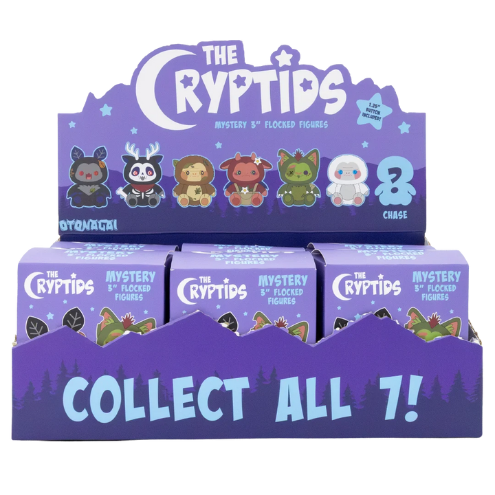 Whatever Makes You Happy! Otonagai The Cryptids Series 1 Mystery Flocked Figure