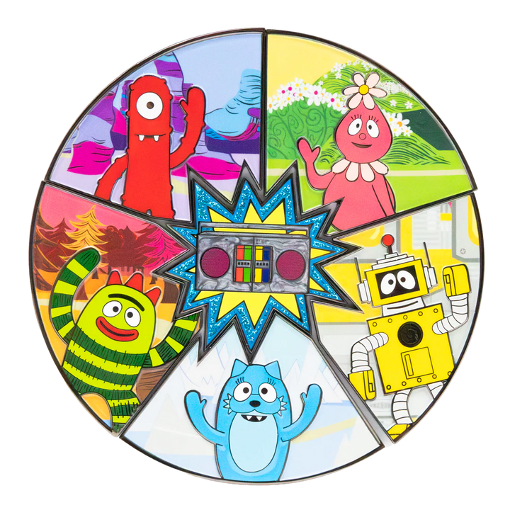 Whatever! Makes You Happy Yo Gabba Gabba Mystery Box Gabba Land Puzzle Enamel Pin