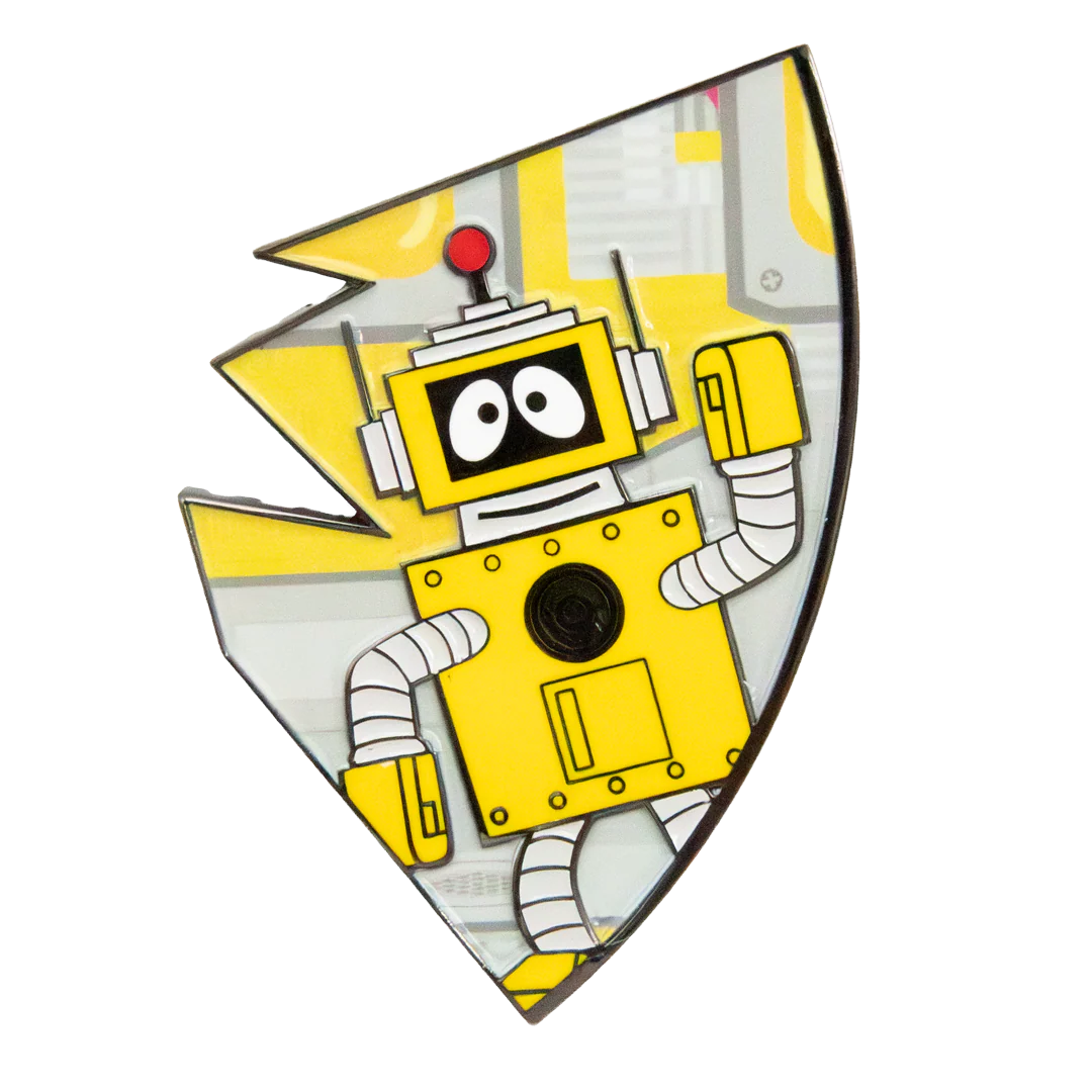 Whatever! Makes You Happy Yo Gabba Gabba Mystery Box Gabba Land Puzzle Enamel Pin
