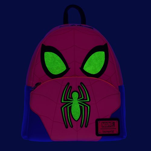 Loungefly Marvel Spider-man Cosplay Glow in the Dark Mini Backpack