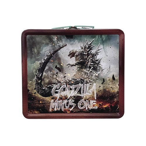 Godzilla Minus One Tin Titans Lunch Box W/Thermos