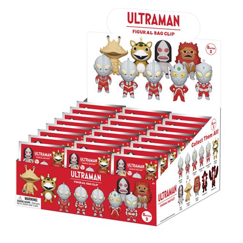 Ultraman Series 2 3D Foam Bag Clip