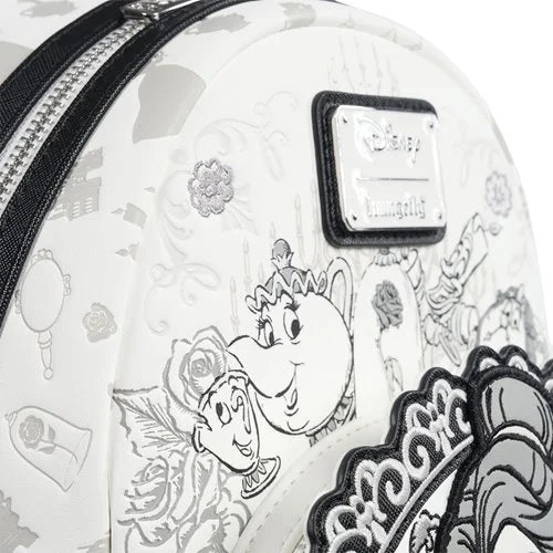 Loungefly Disney Beauty and the Beast Belle Sketch Mini Backpack