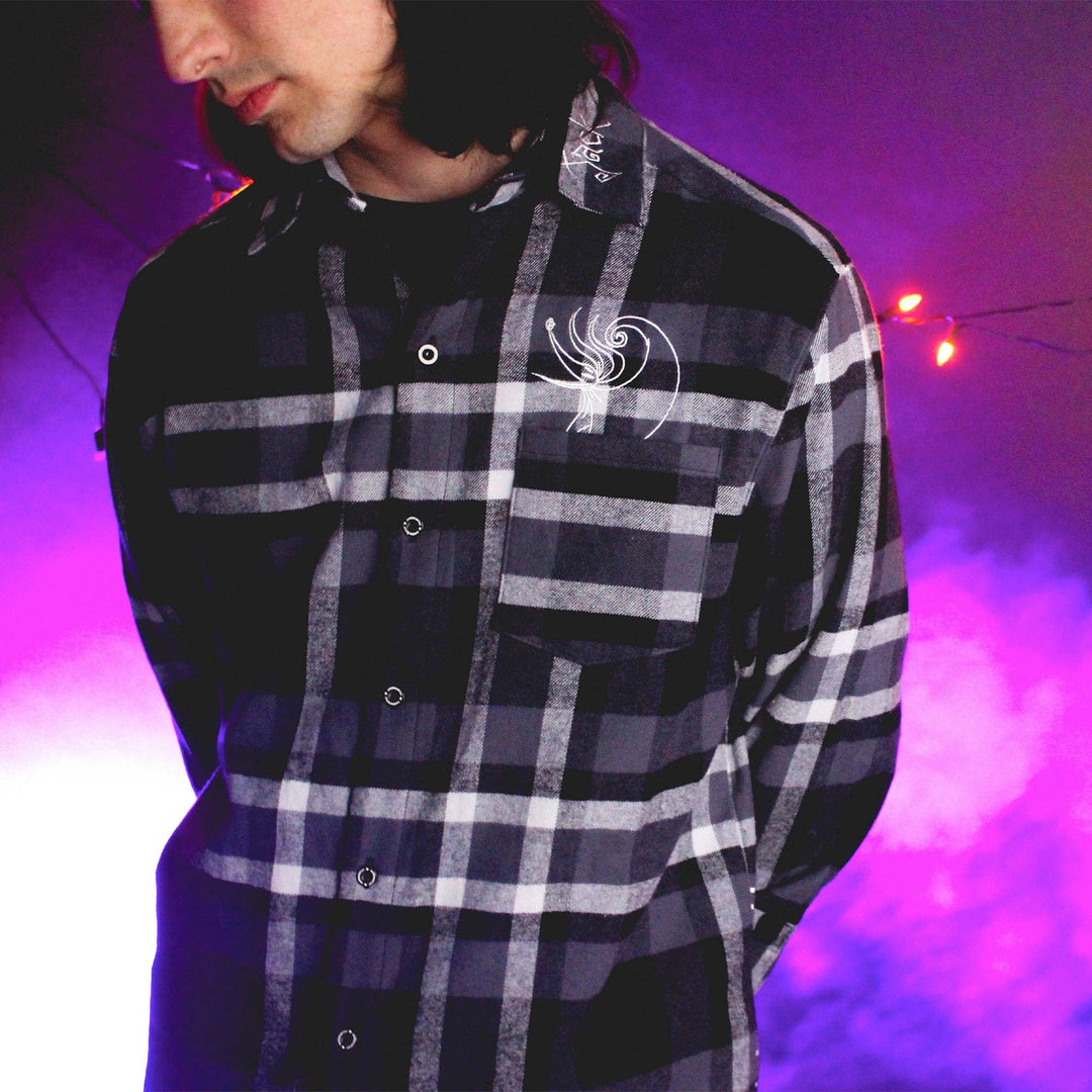 Cakeworthy Disney The Nightmare Before Christmas Jack Skellington Flannel Shirt