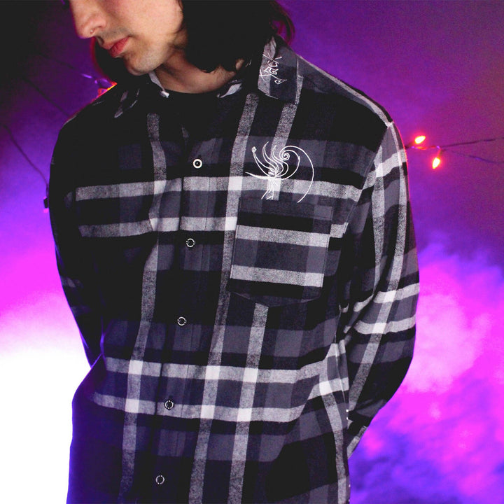 Cakeworthy Disney The Nightmare Before Christmas Jack Skellington Flannel Shirt