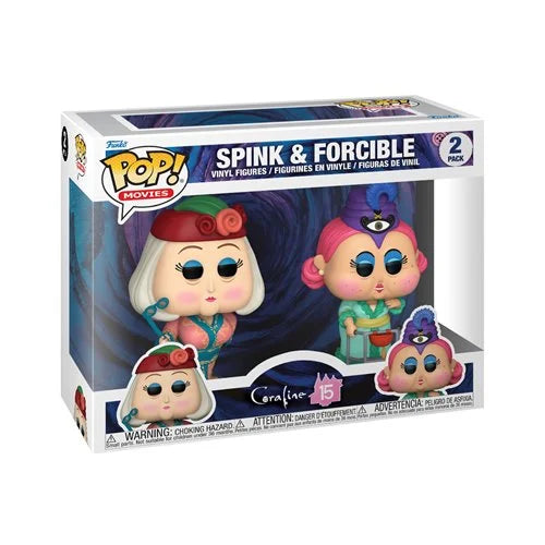 Funko Laika Coraline 15th Anniversary Spink & Forcible Pop! Vinyl Figure 2-Pack