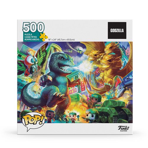 Godzilla 70th Anniversary 500 Pc Funko Pop! Puzzle