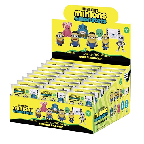Illuminations Minions & Monsters Series 2 3D Foam Bag Clip
