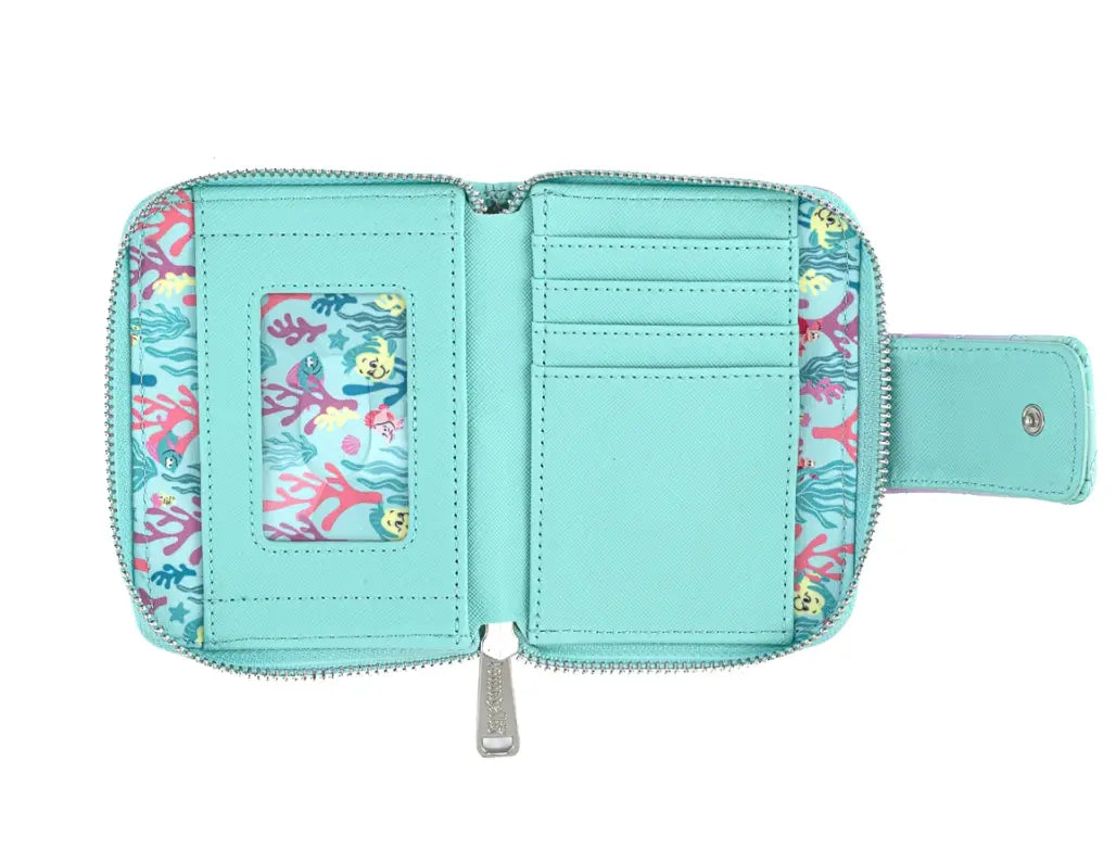 Loungefly Disney The Little Mermaid Ombre Scales Wallet
