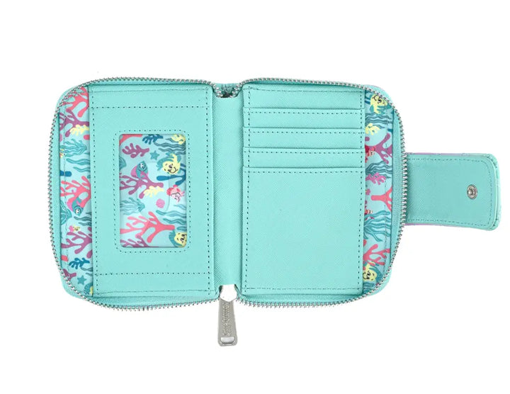 Loungefly Disney The Little Mermaid Ombre Scales Wallet