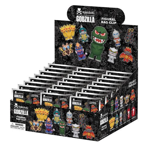 Godzilla x Tokidoki Series 1 3D Foam Bag Clip