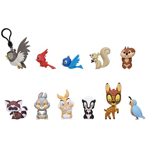 Disney Woodland Characters Series 75 3D Foam Bag Clip