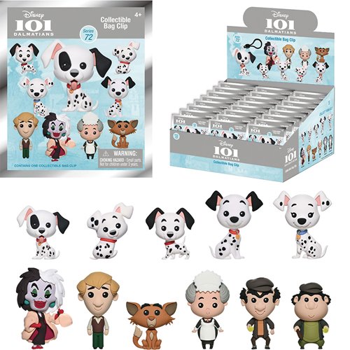 Disney 101 Dalmatians Series 72 3D Foam Bag Clip