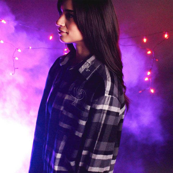 Cakeworthy Disney The Nightmare Before Christmas Jack Skellington Flannel Shirt