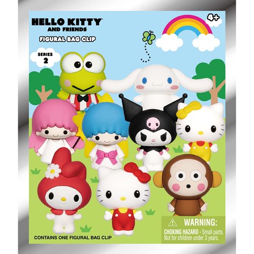 Hello Kitty & Friends Series 2 3D Foam Bag Clip