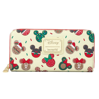 Disney Christmas Mickey and Minnie Cookie Wallet