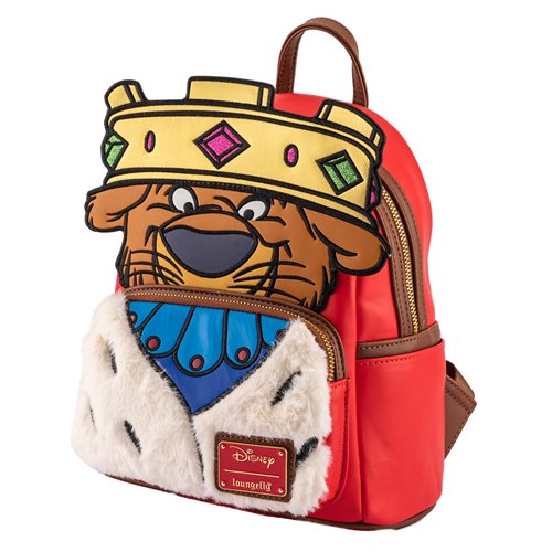 Loungefly Disney Robin Hood Prince John Cosplay Mini Backpack