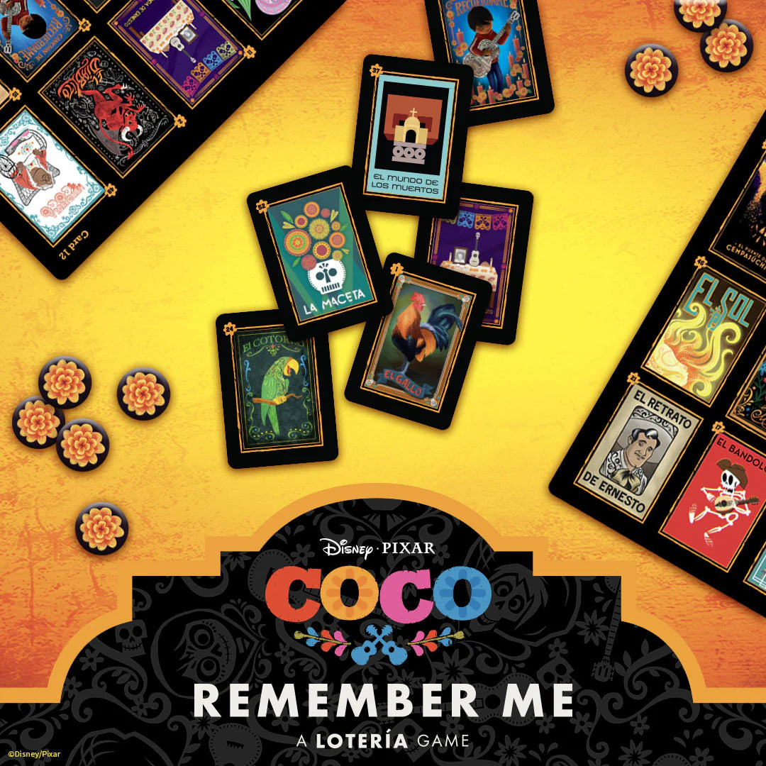 Loteria: Disney Pixar Coco Remember Me Game