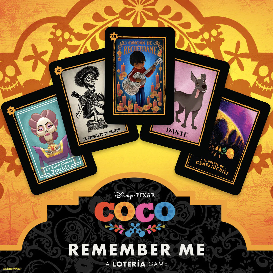 Loteria: Disney Pixar Coco Remember Me Game