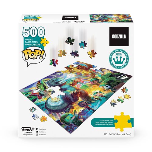 Godzilla 70th Anniversary 500 Pc Funko Pop! Puzzle