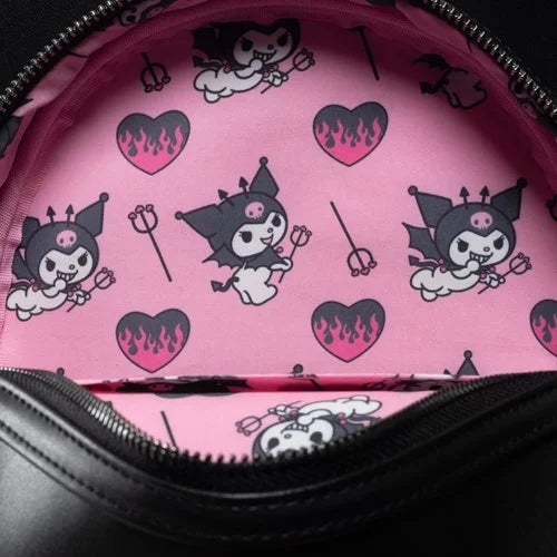 Loungefly Sanrio Kuromi Devilish Winged Mini Backpack