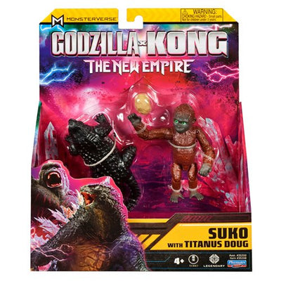 Godzilla x Kong: The New Empire Suko W/Titanus Doug 6" Action Figure