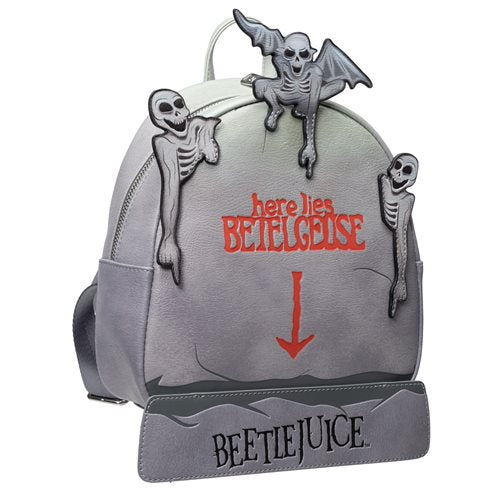 Beetlejuice Tombstone Glow in the Dark Mini Backpack