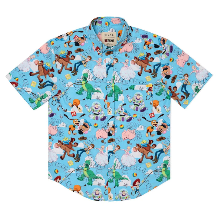 RSVLTS Disney Pixar Toy Story "Andy's Toy Box" - KUNUFLEX Short Sleeve Shirt
