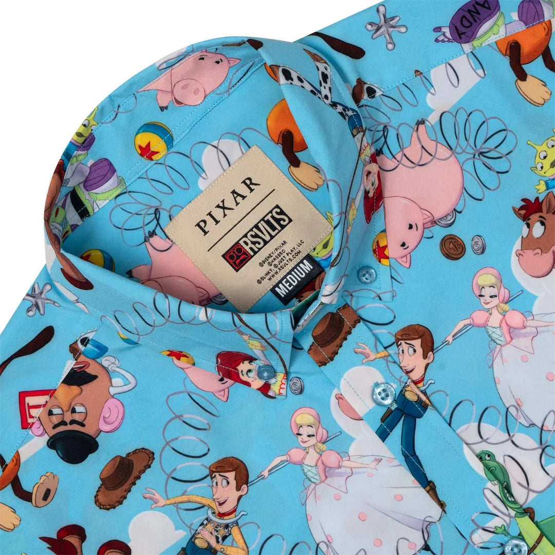 RSVLTS Disney Pixar Toy Story "Andy's Toy Box" - KUNUFLEX Short Sleeve Shirt