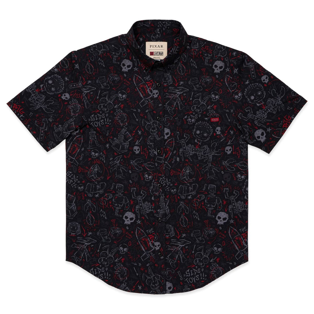 RSVLTS Disney Pixar Toy Story "Sid's Schematics" - KUNUFLEX Short Sleeve Shirt
