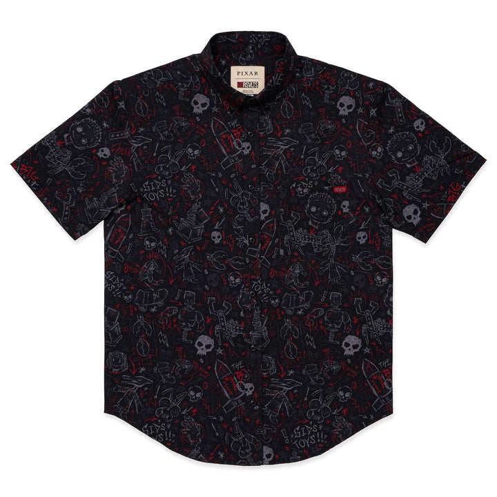 RSVLTS Disney Pixar Toy Story "Sid's Schematics" - KUNUFLEX Short Sleeve Shirt