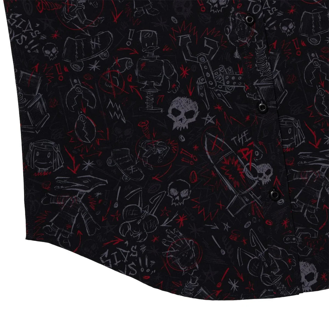 RSVLTS Disney Pixar Toy Story "Sid's Schematics" - KUNUFLEX Short Sleeve Shirt