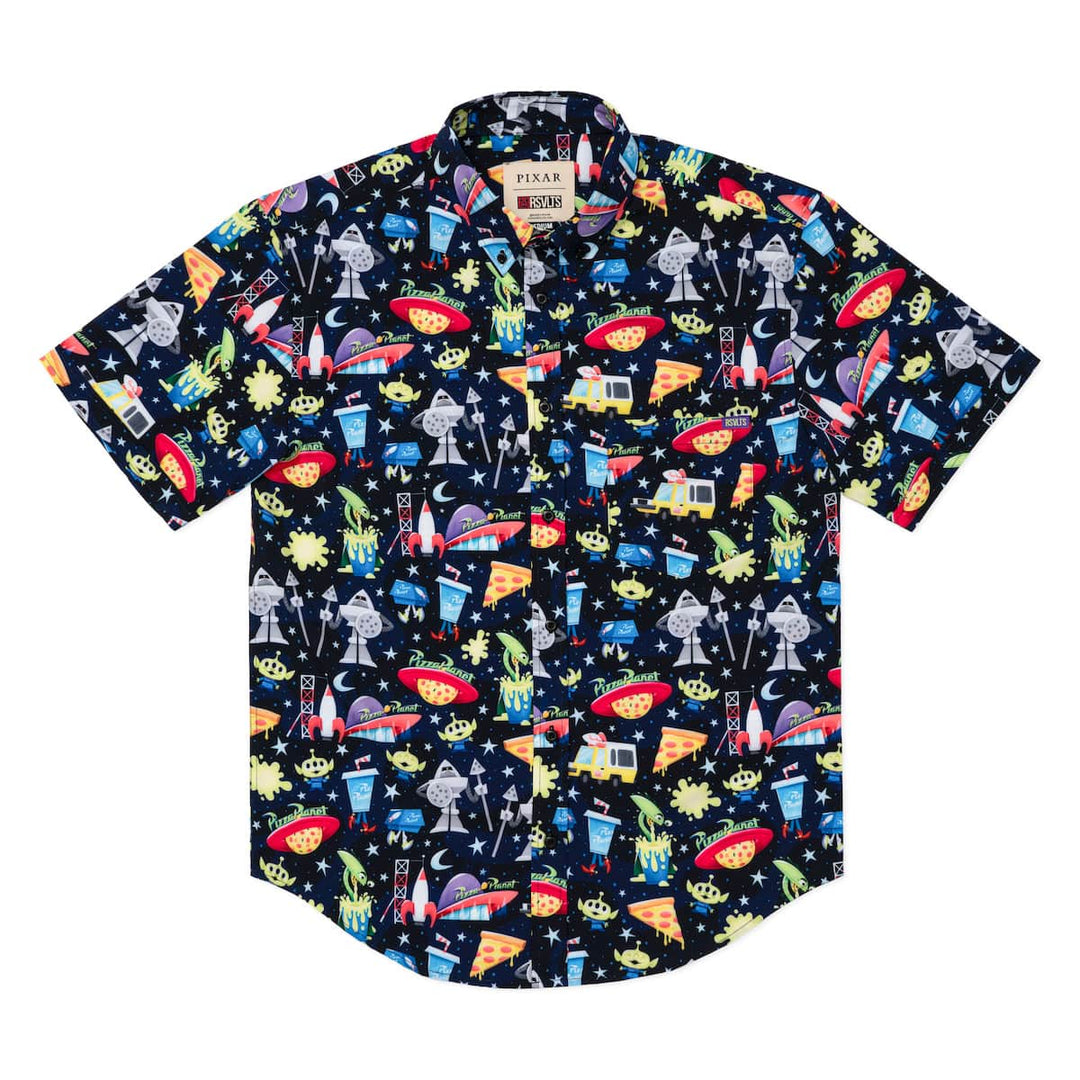 RSVLTS Disney Pixar Toy Story "What a Spaceport!" - KUNUFLEX Short Sleeve Shirt