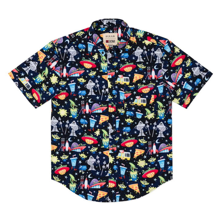 RSVLTS Disney Pixar Toy Story "What a Spaceport!" - KUNUFLEX Short Sleeve Shirt
