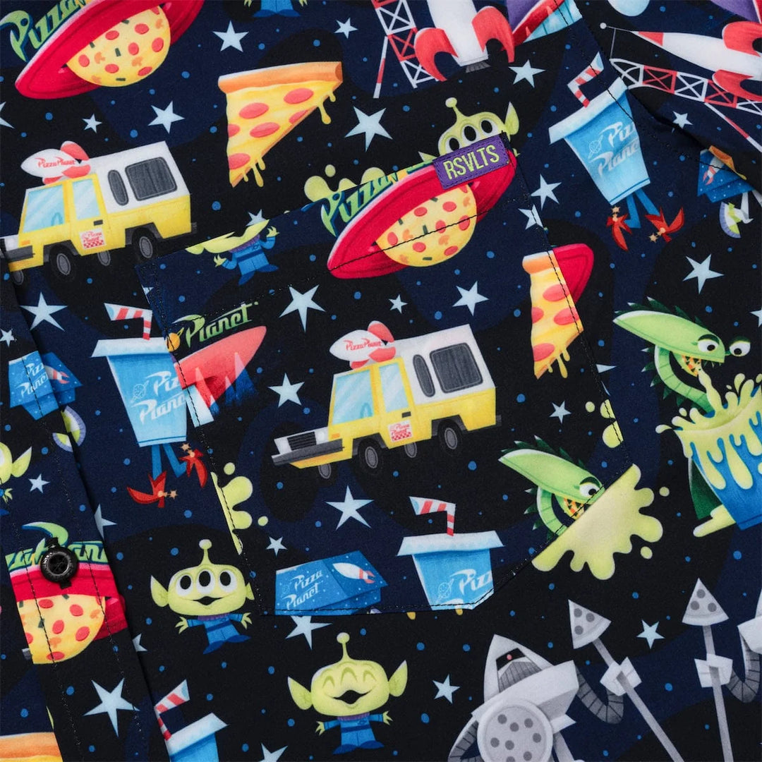 RSVLTS Disney Pixar Toy Story "What a Spaceport!" - KUNUFLEX Short Sleeve Shirt