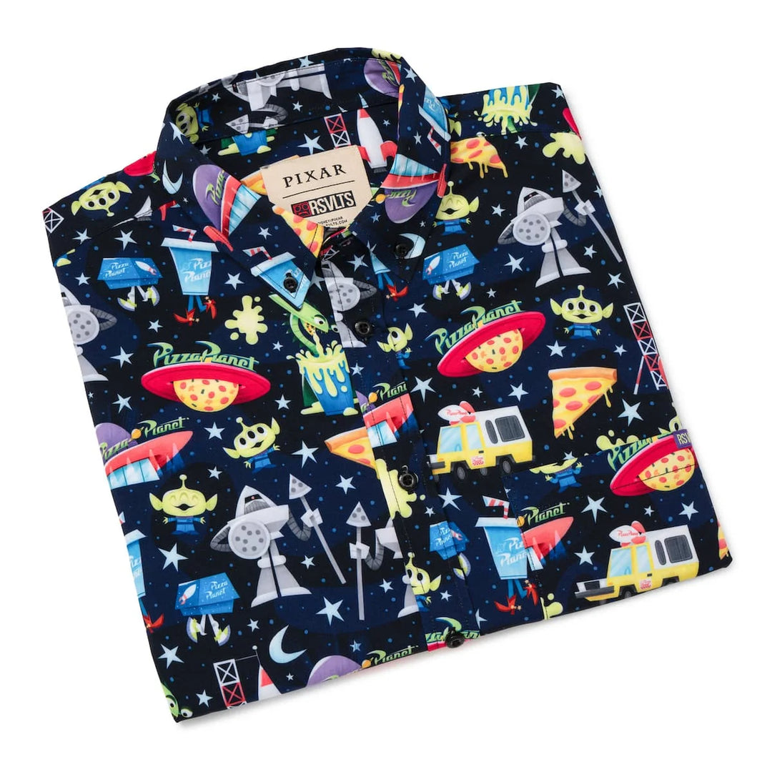 RSVLTS Disney Pixar Toy Story "What a Spaceport!" - KUNUFLEX Short Sleeve Shirt
