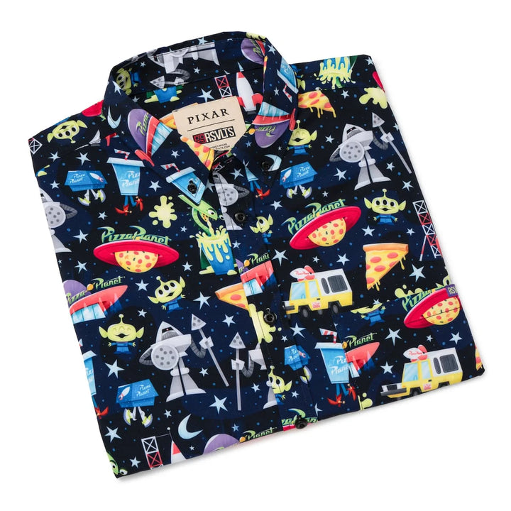 RSVLTS Disney Pixar Toy Story "What a Spaceport!" - KUNUFLEX Short Sleeve Shirt
