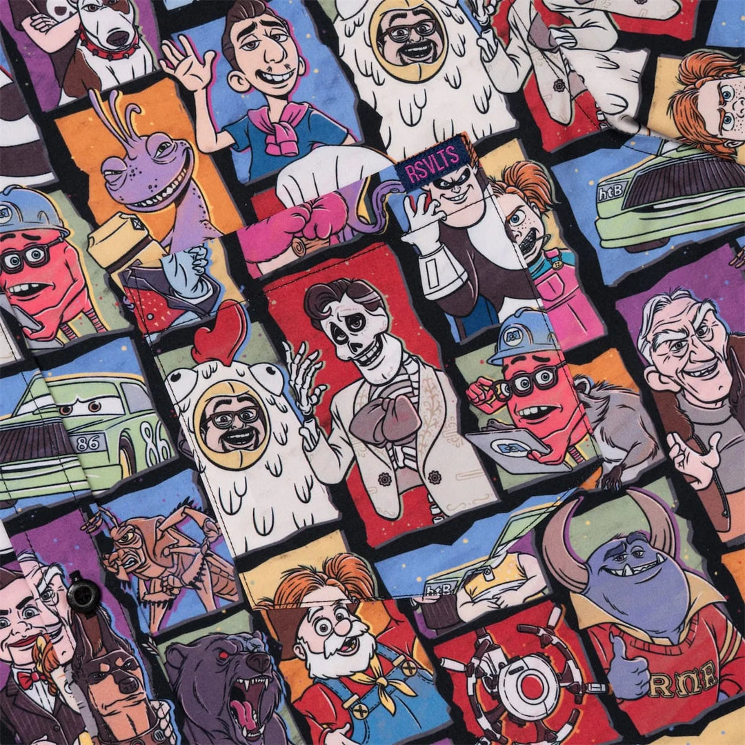 RSVLTS Disney Pixar Villains "Up to No Good" - KUNUFLEX Short Sleeve Shirt