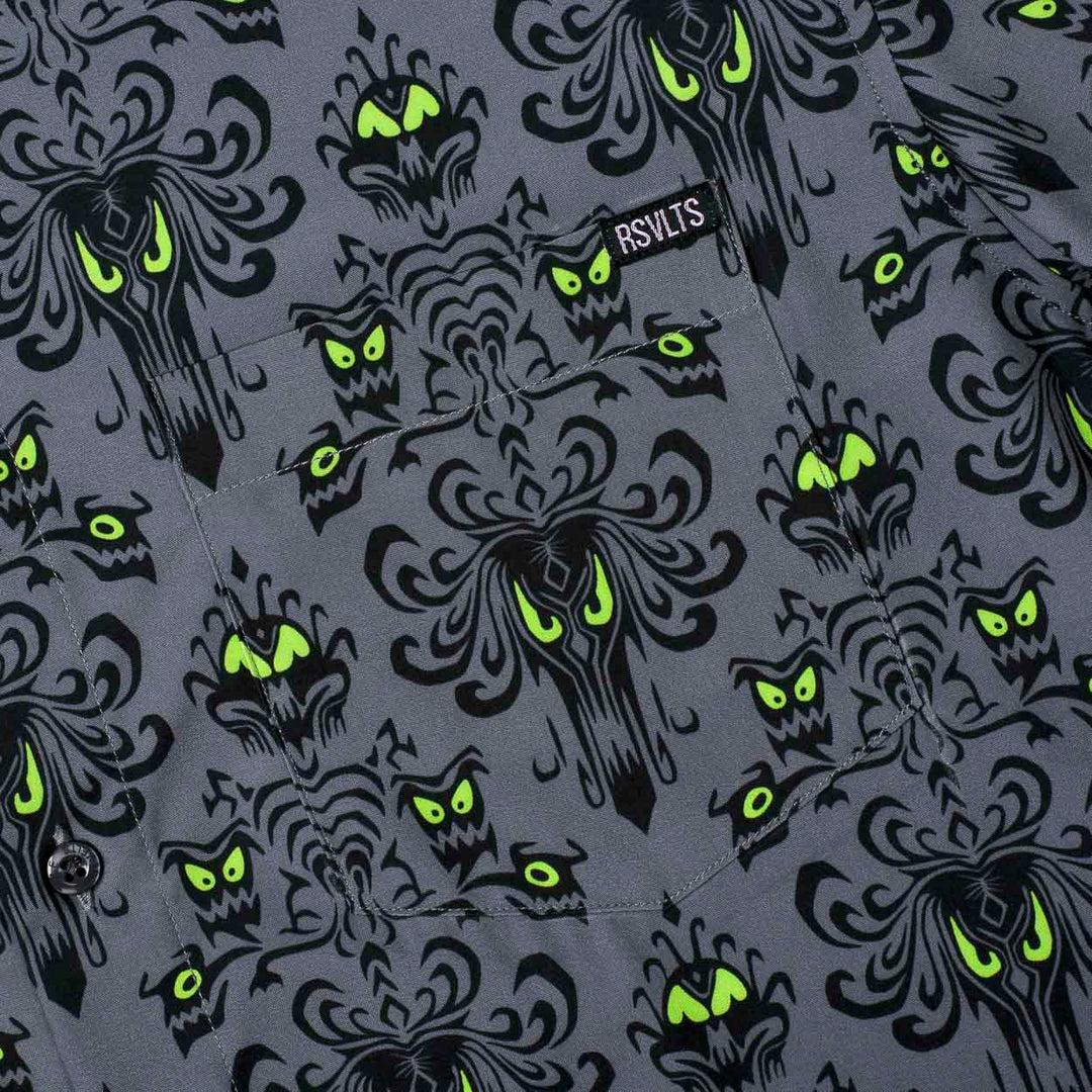 RSVLTS Disney Haunted Mansion "Wall Creeps" - KUNUFLEX Short Sleeve Shirt